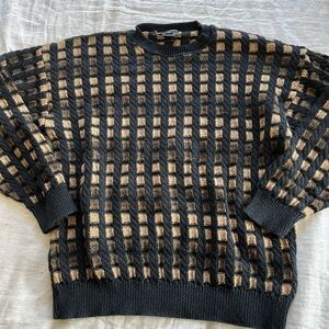 Liz Claiborne Y2K vintage 3d textured sweater xl